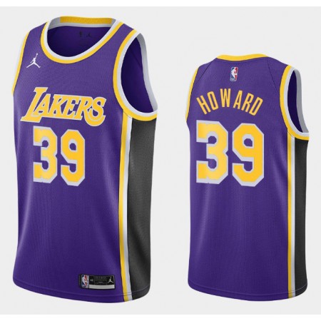 Maglia Los Angeles Lakers Dwight Howard 39 2020-21 Jordan Brand Statement Edition Swingman - Uomo
